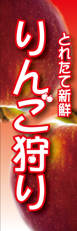 リンゴ狩りのぼり