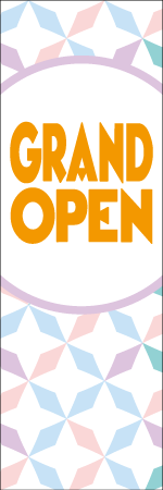 GRANDO　OPENのぼり